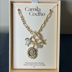 Camila Coelho | Ocean Motif Charm Necklace